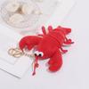 Muñeco de Peluche de Hamburguesa de Dibujos Animados Lindo Colgante de Bolso Accesorio Estilo Japonés de Haichao Jewelry, Llavero para Niñas