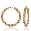Moda joias europeias e americanas brincos de diamante brincos simples da moda argolas