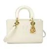 Bolsos Nuevo Bolso de Mano Retro con Patrón de Cocodrilo Bolso de Hombro Cruzado Versátil de Nicho Moda Europea y Americana Bolso Princesa Diana para Mujer