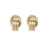 Nuevos Pendientes de Tubo Hueco Multicapa Modernos y Personalizados, Pendientes Femeninos Geométricos de Metal Trenzado en Espiral, Estilo Caliente al por Mayor