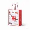 Sacolas de Presente de Papel Kraft, Sacolas para Levar de Panificação e Chá de Leite, Sacolas de Embalagem para o Dia das Crianças, Sacolas de Embalagem para Presentes de Roupas