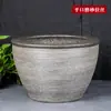 Jingdezhen Cerámica Pez Dorado Koi Tanque Pecera Tamaño Extra Grande Puerta de Patio Mar Tanque Grande de Loto Tanque de Nenúfares Tanque de Agua Grande Antiguo