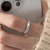 Anel Pequeno de Diamantes Quebrados Micro-incrustados Estilo Japonês-Coreano Feminino Estilo Ins Frio Nicho Luxo Leve Senso Sofisticado Anel Aberto Ajustável