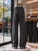 Otoño 2026 Nuevo Estilo Pantalones de Pierna Recta a Cuadros de Color Contrastante M-5XL HK26905-Especial P22