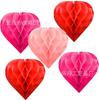 Amor Bola de Panal Tanabata Día de San Valentín Confesión En Vivo Boda Decoración de Boda Ventana Amor Panal Decoración Colgante
