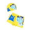 Bañador para niños Traje de baño para niños Dibujos animados Ángulo plano Secado rápido Gorro de baño para bebés Traje de baño para niños pequeños y medianos Aguas termales