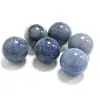 Amazon Cross-Border Venda Quente Cristal Rosa Natural 20mm Contas Redondas Não Porosas Pedra Solta Acessórios para Pulseira DIY Fabricante Atacado