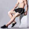 Pantalones cortos para correr, para hombre, profesionales, para maratón, atletismo, tres pantalones, pantalones deportivos de playa, pantalones de entrenamiento físico para hombre