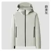Chaqueta Softshell de Trabajo Suave para Tiendas 4S y Empresas Automotrices, Chaqueta de Negocios para Hombre con Estampado de Logo, Ropa de Trabajo Personalizada