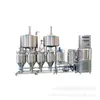 Equipo Personalizado para Elaboración de Cerveza Artesanal, Conjunto Completo de Línea de Producción de Equipo para Elaboración de Cerveza Artesanal de Acero Inoxidable, Tanque Grande de Fermentación de Cerveza
