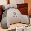 Cojín de cintura y espalda de seda helada con dibujos animados de verano, cojín grande para la espalda, cojín para la cintura sedentaria, cojín para la espalda del asiento de la oficina, almohada para la siesta