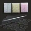 Zhengxiang Arte de Unha Goma Gelatina Amarela Goma Ultra-fina Ferramenta de Unha de Desgaste Impermeável Adesivo Forte Adesivo Dupla Face Goma Transparente para Unha