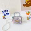 Mini Bolso Infantil para Mujer Nuevo de Moda Trendy Estilo Jelly Cadena Portátil Hombro Cruzado
