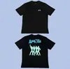 Arte Antwerp Versão de Luxo Estilo de Rua Americano Estampa Retro Camiseta Casual Masculina de Manga Curta Tendência