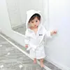 Pijama de Flanela para Bebês e Crianças Outono e Inverno Roupão Espessado Meninas Bebê Casa Veludo Coral Macacão