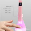 Nova Tela LED Portátil Display Manicure Lâmpada de Uma Palavra Mini Portátil Lâmpada de Manicure Armazenamento de Energia Secagem Rápida Recarregável Lâmpada de Manicure