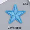 Amazon Transfronterizo Más Vendido Parche de Tela Pequeño de Estrella de Cinco Puntas Accesorios Ropa DIY Accesorios de Joyería Fábrica Venta al por Mayor en Stock