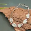 Novo Estilo Chinês Natural Jade Birmanês Tipo Gelo Grau A Pulseira de Cabacinha para Mulheres, Estilos Diversos, Único 9168 Jade Birmanês