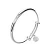 Pulsera Ping An Fu para Mujer Pulsera Juvenil Pulsera Versátil Pulsera de Diseño Nicho para Regalo de Cumpleaños de la Madre