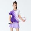[Loja de Fábrica FeelTime] Conjunto de Badminton Respirável de Secagem Rápida Masculino e Feminino Manga Curta Camisa de Tênis de Mesa Tênis