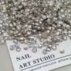 K9 net vermelho unha broca super flash branco pontiagudo fundo de cristal amor gordura decoração de unhas grande broca em forma de atacado
