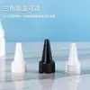 Botellas Blancas en Stock, Botellas de Plástico con Boca Puntiaguda, Botellas Exprimidoras, Botellas Opacas a la Luz, Latas para Pintura y Cosméticos, Botellas Reutilizables, Botellas para Pegamento