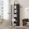 Estante Simples à Prova de Poeira de Chão para Casa Mesa Armazenamento de Livros Prateleira de Armazenamento Multicamadas Prateleira de Armazenamento de Livros Ilustrados para Crianças