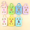 Fabricante Bolso Cruzado de Playa Lindo Bolso de Mano para Niños DIY Bolso de Hombro de Silicona Perforada para Mujeres Almacenamiento Ins Costero Venta al por Mayor