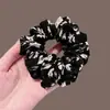 Goma para el pelo con lazo de color oscuro estilo coreano para mujer, modelo nuevo de alta gama 2026, accesorio para el pelo, goma elástica para moño