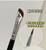 Pincel de delineador em forma de foice de Cangzhou, pincel de delineador com lâmina angular plana, pincel de sobrancelha, pincel para abaixo dos olhos, pincel para maquiagem dos olhos