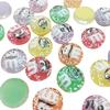 Estrella creativa con cara sonriente, accesorio de resina plana tipo M para teléfono móvil, parche de belleza para niños, material de bricolaje