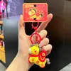 Nuevo 2026 Año del Caballo Dios de la Riqueza Llavero Creativo Colgante Año del Caballo Amuleto de la Suerte Muñeca Decoración de Bolso