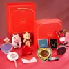 520 Regalo de San Valentín para Novia y Novia Set de Regalo Creativo Perfume Lápiz Labial Collar Regalo de Cumpleaños para Mujeres