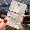 Pasador Coreano con Pedrería, Pinza Geométrica Sencilla para la Parte Trasera de la Cabeza, Accesorio Versátil para el Cabello al por Mayor, Estilo Ins