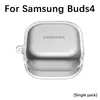 Adecuado para la funda de auriculares New Samsung Buds4, funda protectora Samsung Buds4 Pro, funda transparente Samsung Buds3 Pro