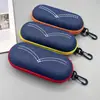Estuche de Gafas con Cremallera de Dibujos Animados Eva Colorido Portátil con Gancho de Mezclilla Gafas para Miopía y Gafas de Sol