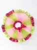 Ropa para niños estilo europeo y americano falda abullonada de arcoíris para niños falda para niñas estilo western falda de tul de malla para actuación de baile infantil