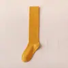 Calcetines para Mujer Estilo Universitario Estilo Jk, Calcetines Largos Retro, Calcetines de Compresión Adelgazantes de Color Sólido, Calcetines de Algodón Zhuji Otoño e Invierno, Antideslizantes