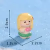Miniatura criativa de surfista para micro paisagismo, decoração DIY de cenário de praia, pequeno ornamento para mesa e carro