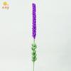 Venta directa de fábrica Qixi tejido flor eterna lavanda DIY romántico hecho a mano ramo de vacaciones crochet producto terminado al por mayor