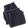 Pantalones Casuales de Pana para Hombre Sueltos Rectos Elásticos Deportivos Otoño Invierno Con Forro de Terciopelo Espesos Largos