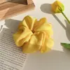 Colección de scrunchies de verano: versátiles ligas coreanas para el cabello, cuerdas para el cabello estilo universitario fresco, accesorios elásticos para el cabello, accesorios para la cabeza para mujeres