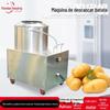 Máquina de Descascar Batatas, Máquina de Descascar Totalmente Automática, Máquina de Descascar Batata Doce, Inhame, Batata para Cozinha e Cantina, Máquina de Descascar