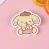 Broche acrílico lindo de dibujos animados melody accesorios para ropa colgante de bolso estuche