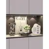 Decoraciones de Entrada del Hogar Adornos Lujo Ligero Gama Alta Gabinete de Zapatos Almacenamiento Sala de Estar Mueble de TV Mobiliario Accesorios para el Hogar Ropa Suave