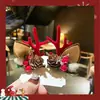 Pasador de Navidad Nuevo Pasador de Astas de Celebridad Cibernética Diadema Súper Linda Accesorios para el Cabello Regalo Navideño Adorno para la Cabeza de Navidad