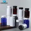 Fabricante Botella de Plástico 200cc Botella de Boca Ancha PET Sellada Botella de Embalaje para Líquidos Sólidos Polvo Sub-Embalaje Botella para Tabletas Cápsulas