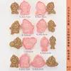 Mini Moldes para Galletas de Dibujos Animados Sanrio Hogareños Moldes de Sandía Estéreo 3D Corte a Presión Horneado de Fondant Hecho a Mano
