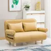 Sofá-cama dobrável, de dupla finalidade, multifuncional, adequado para ocupação individual ou dupla, ideal para apartamentos pequenos ou imóveis de aluguel, couro resistente a arranhões de gato, oferta especial, design moderno