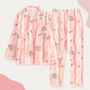 Pijamas Nuevos para Niñas 2025 Primavera y Otoño Niñas de Manga Larga Estilo Occidental de Princesa Ropa de Casa de Niños Ropa Exterior de Verano